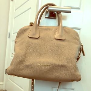 Large Burberry tan bag